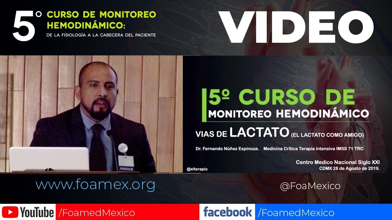Vías de Lactato - Dr. Fernando Núñez Espinoza