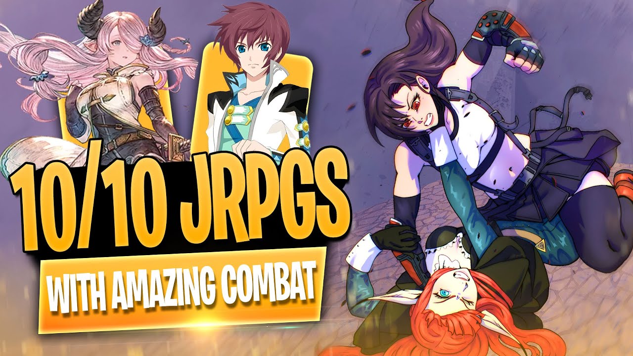 The 10 BEST JRPGs With Addictive Combat You Can't Put Down!