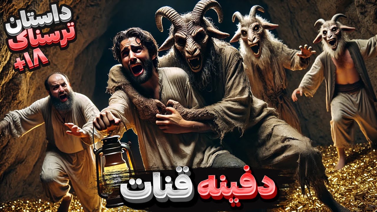 داستان ترسناک: دفینهٔ قنات | راز مرموز و قدیمی یک قنات که بعد از ۶۰ سال مخفی بودن در دل کوه دیده شد