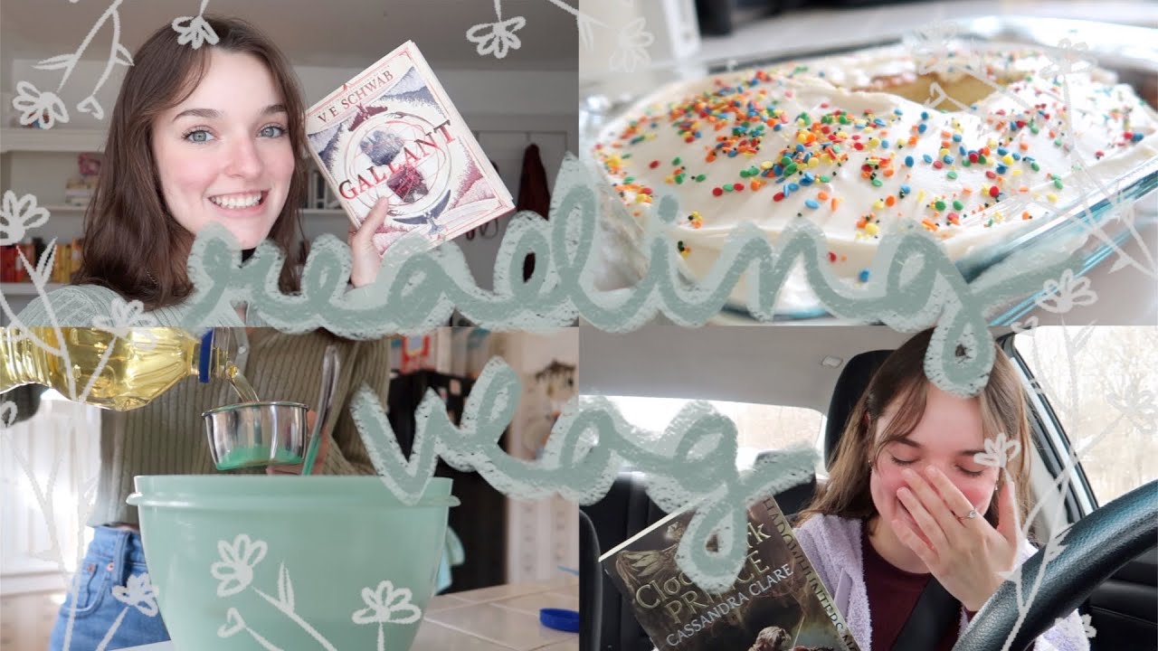 WEEKEND READING VLOG🌿 | finishing gallant, baking, and revisiting a fav!