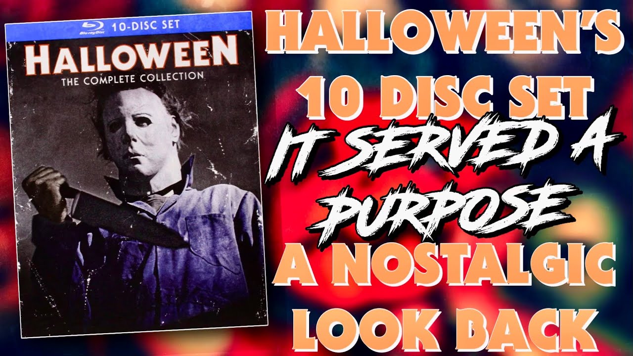 Комплект Blu-ray из 10 дисков «Halloween Complete Collection» от Scream Factory | Ностальгический...