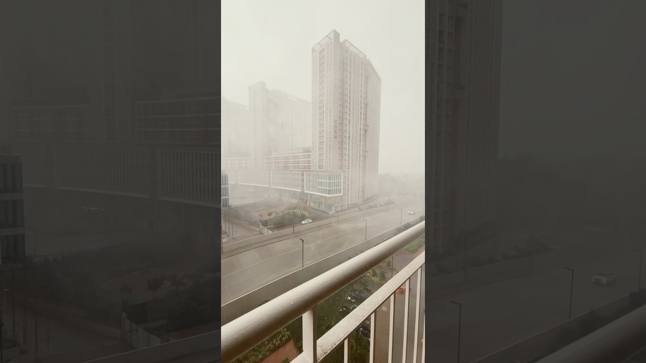 Bengaluru Rains ⛈️ #rain #bangalore #shorts