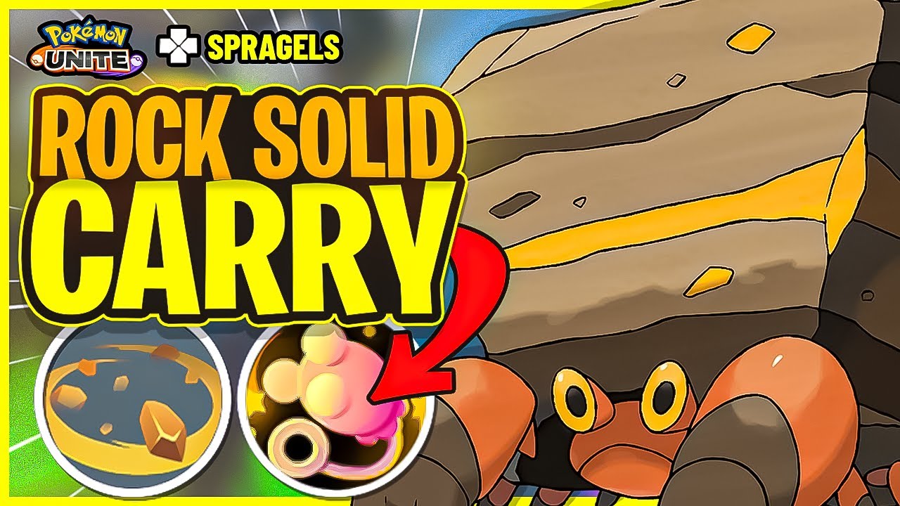 BEST Carry Defender! Crustle Is INSANE This Season | Pokemon Unite