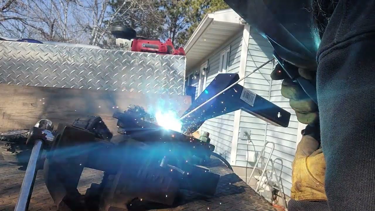 Hitch Vice Build for welding truck