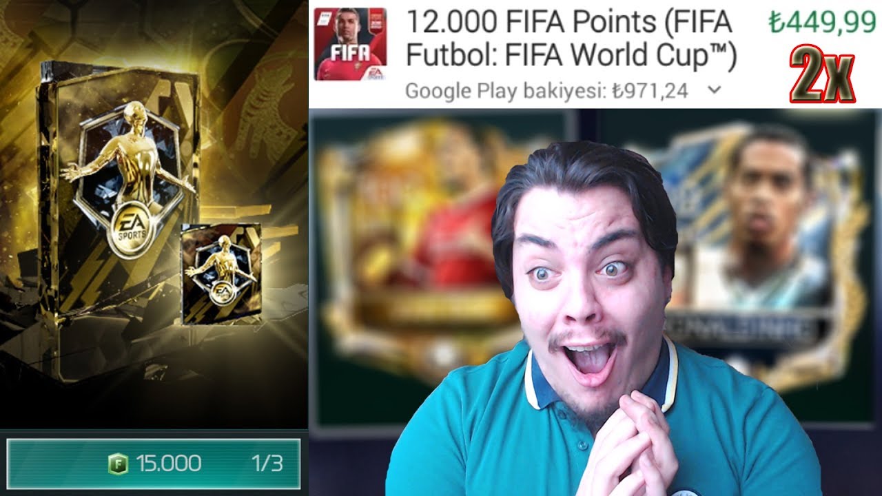 950 TL YATIRDIM!! EN İYİ OYUNCUYU &Ccedil;IKARDIM Fifa Mobile