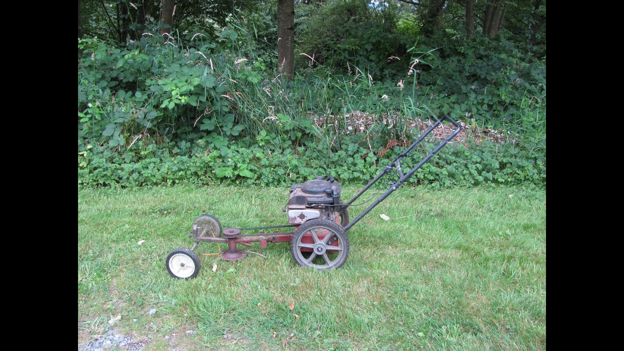 Two in one grass cutter.