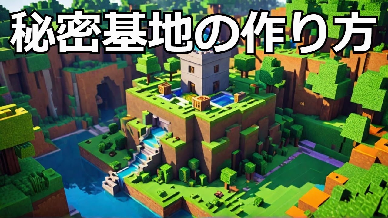 【マイクラ】初心者必見！秘密基地を作成するすべての方法 I Built a SECRET BASE in Minecraft and Here's What Happened #いるクラ #マイクラ