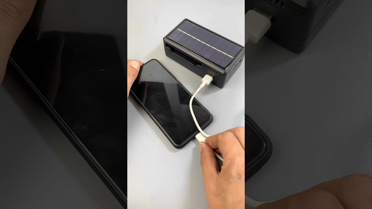 Solar Mobile Charger || #solar #solarsystem #gadgets #shorts