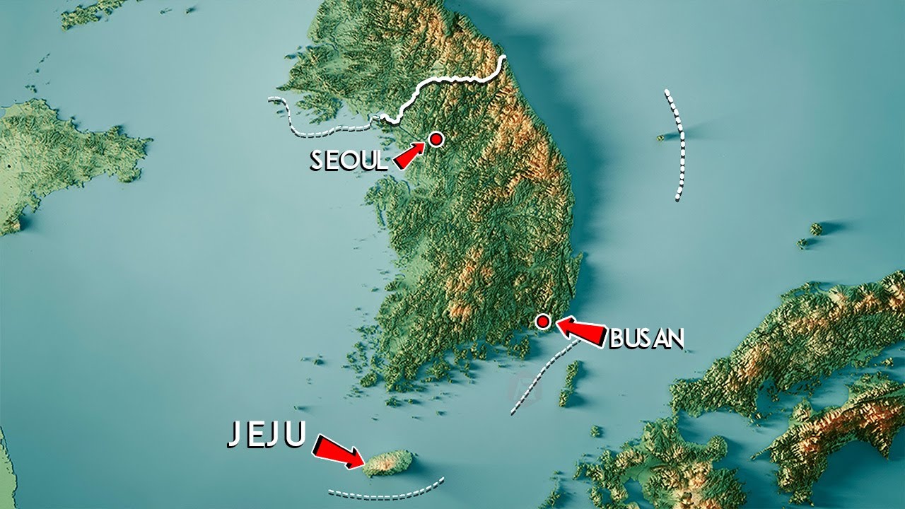 BAGAIMANA KONDISI KOREA SELATAN DAN LETAK GEOGRAFISNYA