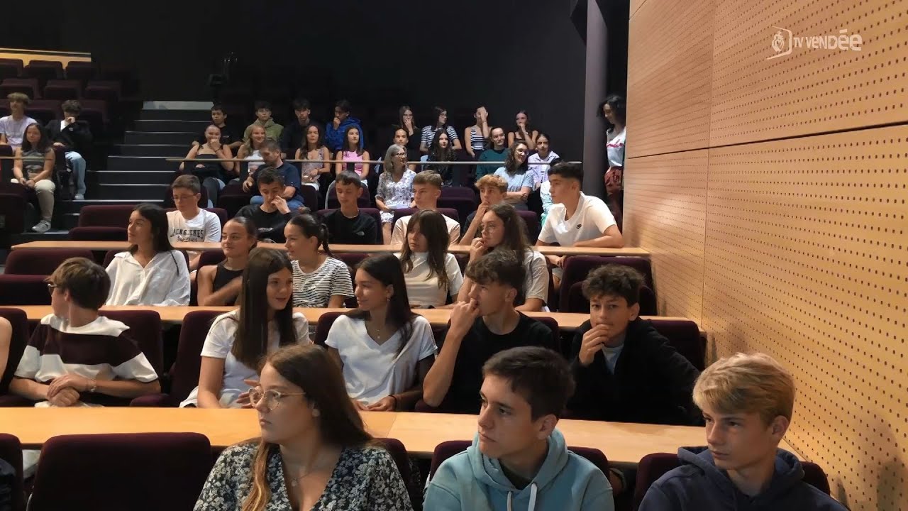 Les secondes font leur rentrée au lycée Jean XXIII des Herbiers