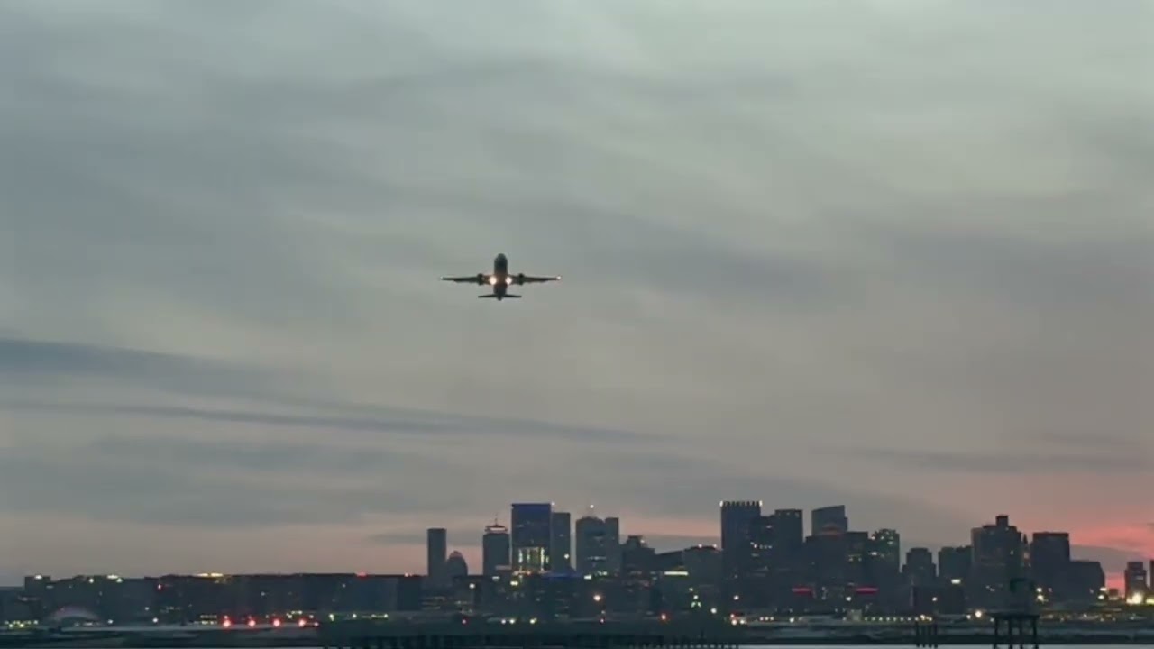 Epic Plane Takeoffs in Winthrop, MA ✈️