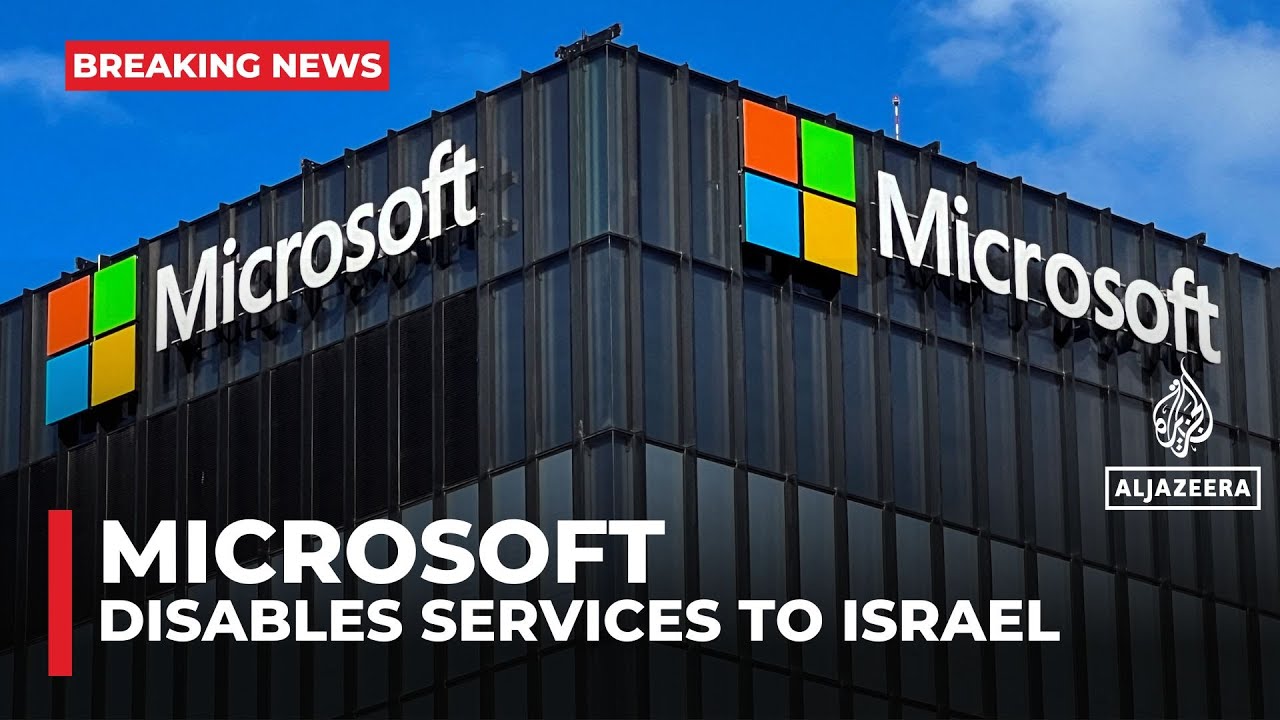 Microsoft прекращает использование Израилем военными технологий искусственного интеллекта и серви...