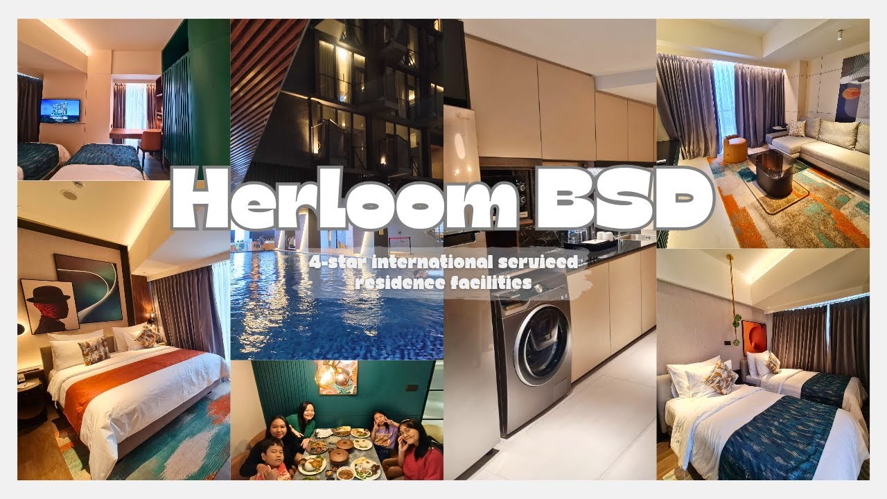 Herloom Serviced Residence | NEW 4 Star Hotel in BSD | Two Bedroom Suites Review