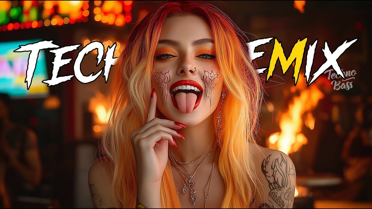 Techno Mix 2025😉🤘Лучшие песни Nonstop Techno для вечеринок, спортзала, игр🔥Hyper Techno Remix