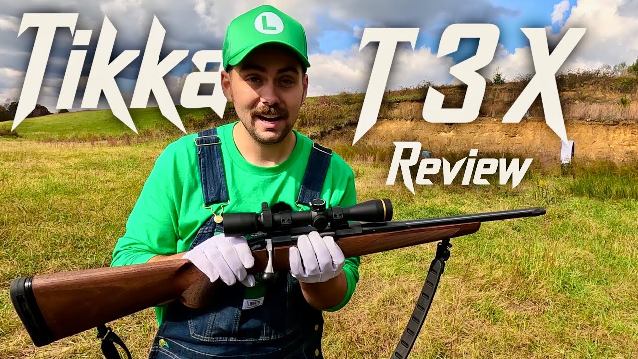 Tikka T3X Review: Luigi's New Deer Rifle