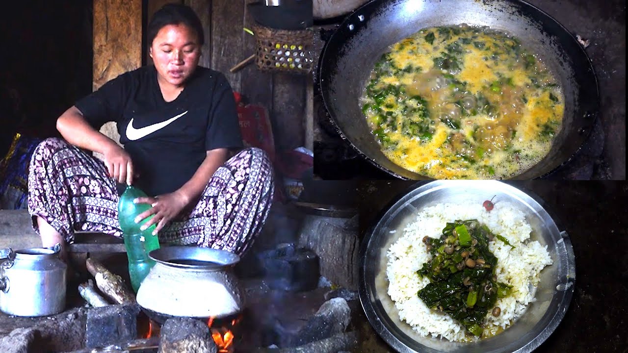 Simple and happy young couple in village Nepal || Shephards life in Nepal