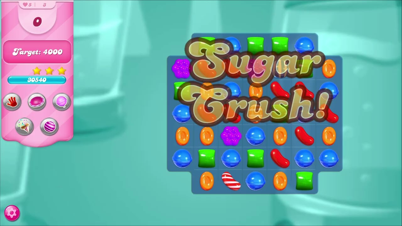 Candy Crush Saga Levels 1 to 8