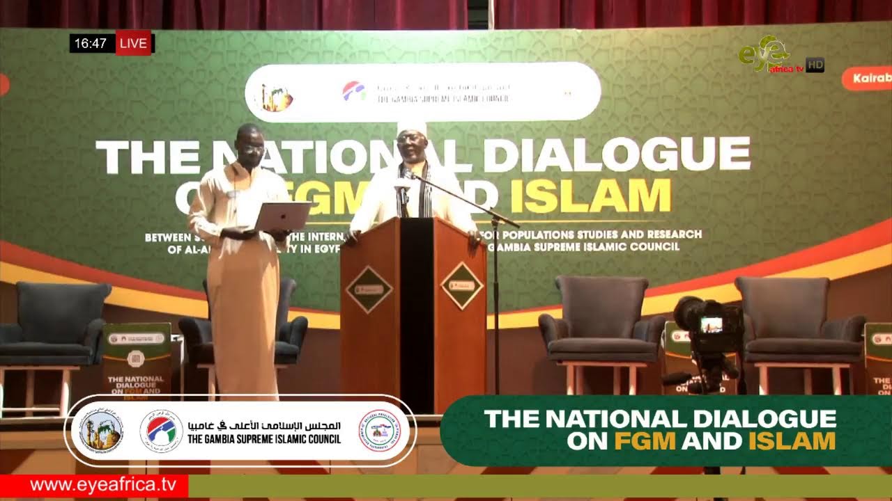 LIVE @ THE NATIONAL DIALOGUE ON FGM AND ISLAM