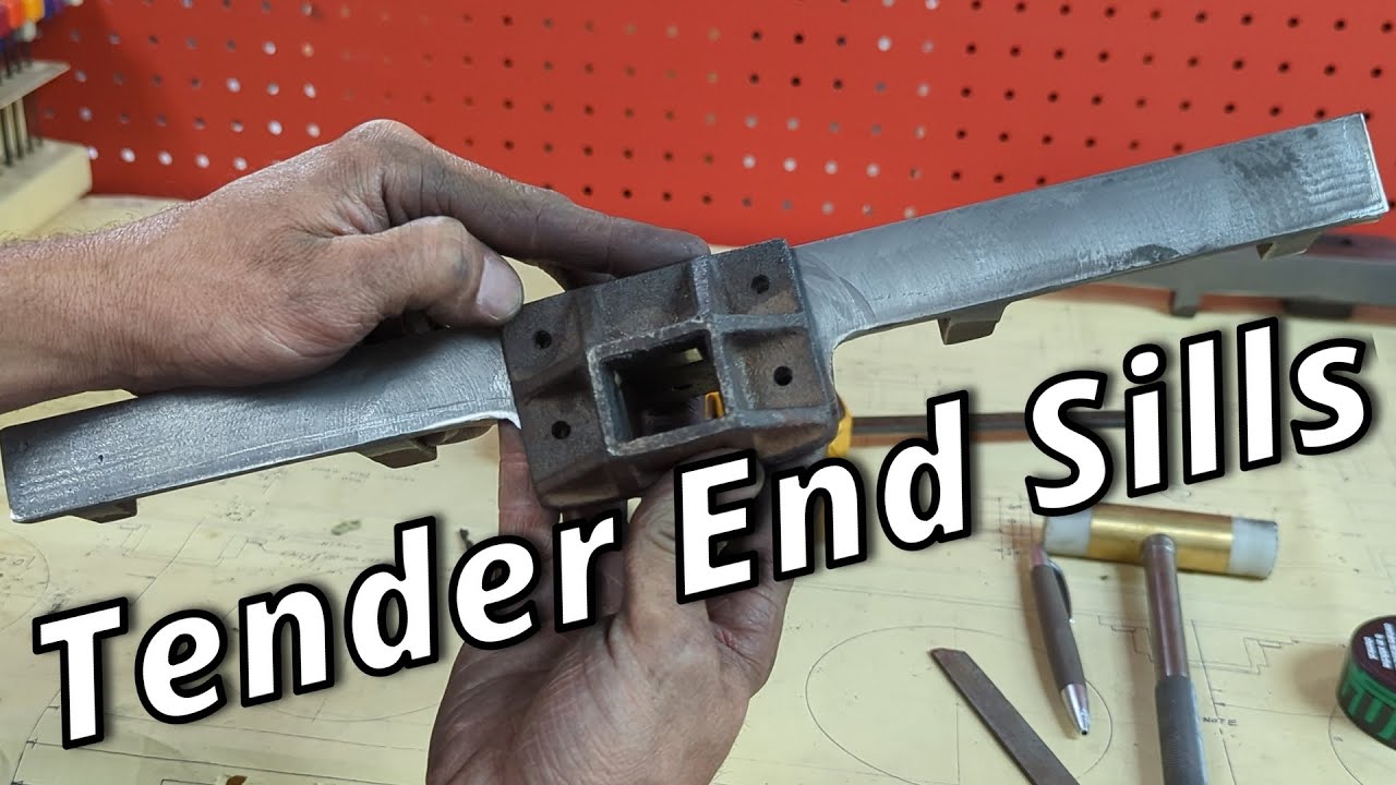 Building a Live Steam Engine: Tender Frame Part 1