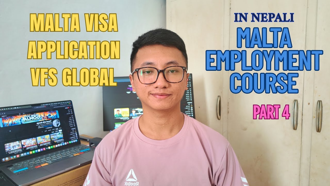 Malta Visa Application VFS Global || Malta Employment Course || Part 4