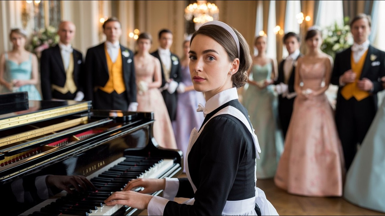 The millionaire jokingly made the maid play the piano, but Her Talent Silenced Him Completely ✅