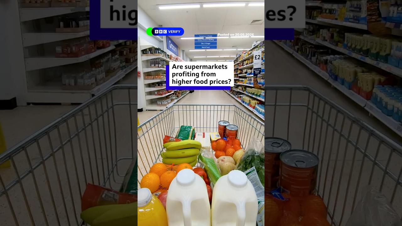 Are supermarkets profiting from higher food prices? #BBCNews