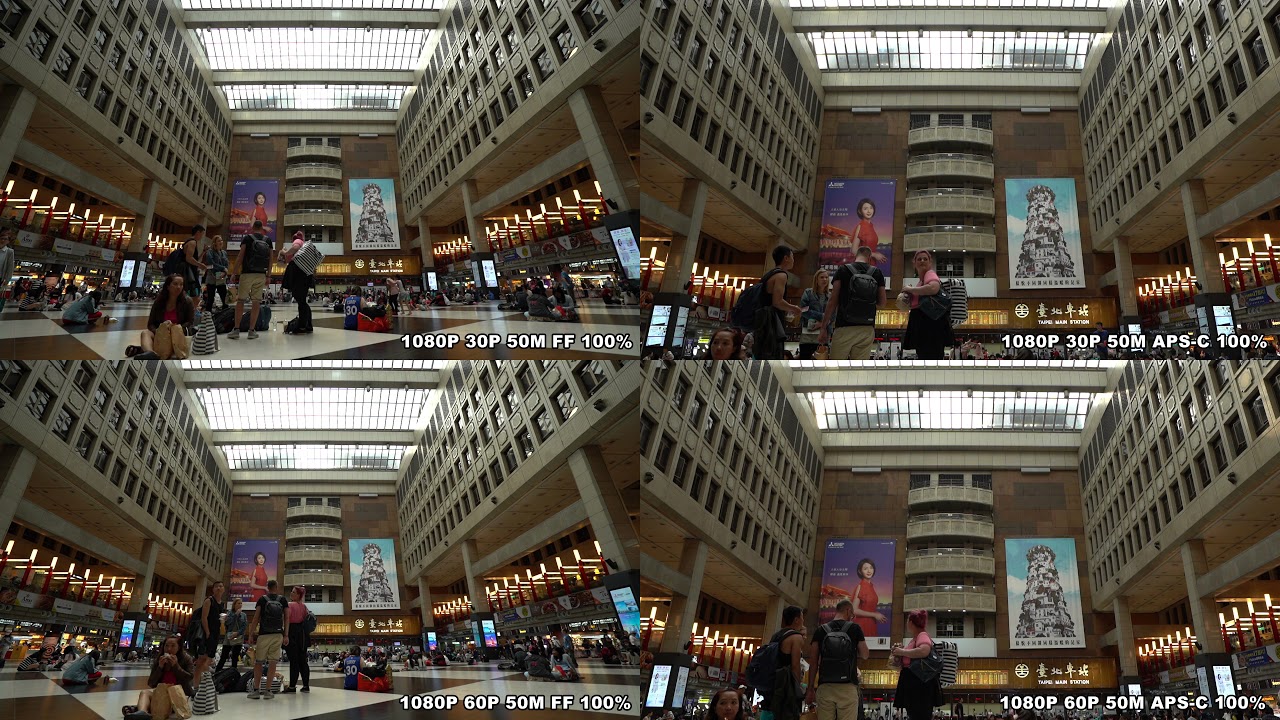 SONY A7III (vs A7SII) 4K&FHD Video Quality Test (FF & APS-C)