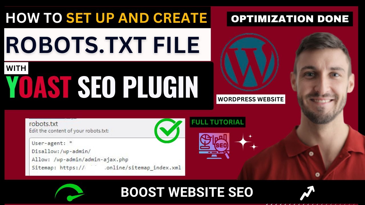 КАК НАСТРОИТЬ И СОЗДАТЬ ФАЙЛ ROBOTS.TXT НА САЙТЕ WORDPRESS С ПОМОЩЬЮ ПЛАГИНА YOAST SEO