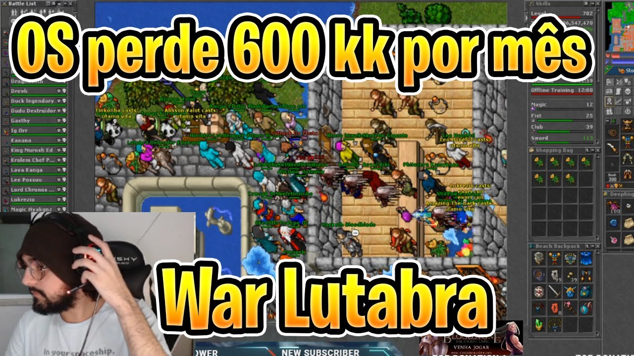Nattank morre 2x, eles perdem 600kk por mês - War Lutabra