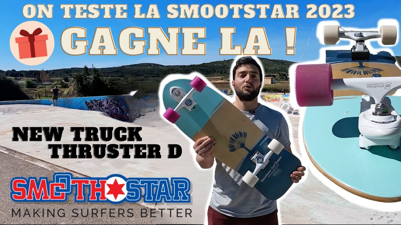 Avis & Test Surfskate Smoothstar: Encore le meilleur surf trainer avec le Thruster D?