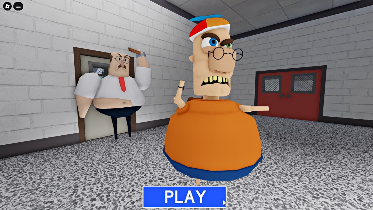 MR SPRINKLES Escape From Mr Pickle in ESCAPE EVIL GYM TEACHER!