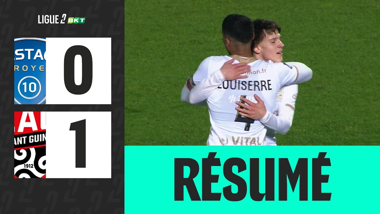 ESTAC TROYES - EN AVANT GUINGAMP (0-1) - 27&egrave;me journ&eacute;e - Ligue 2 BKT 24/25