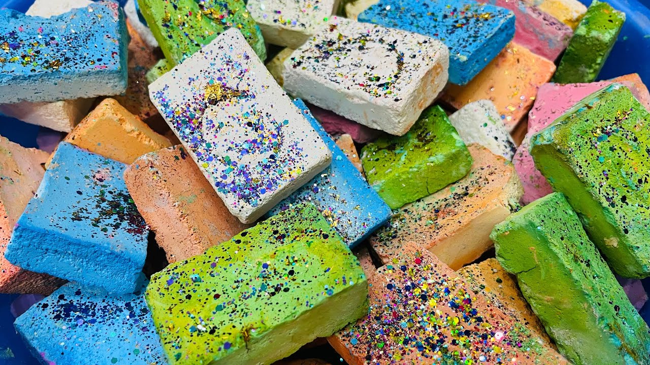75+ Colourful Gym Chalk Bars |Congratulations @ASMRgymchalkIndonesia for 100k🎉|CelebrationPart2