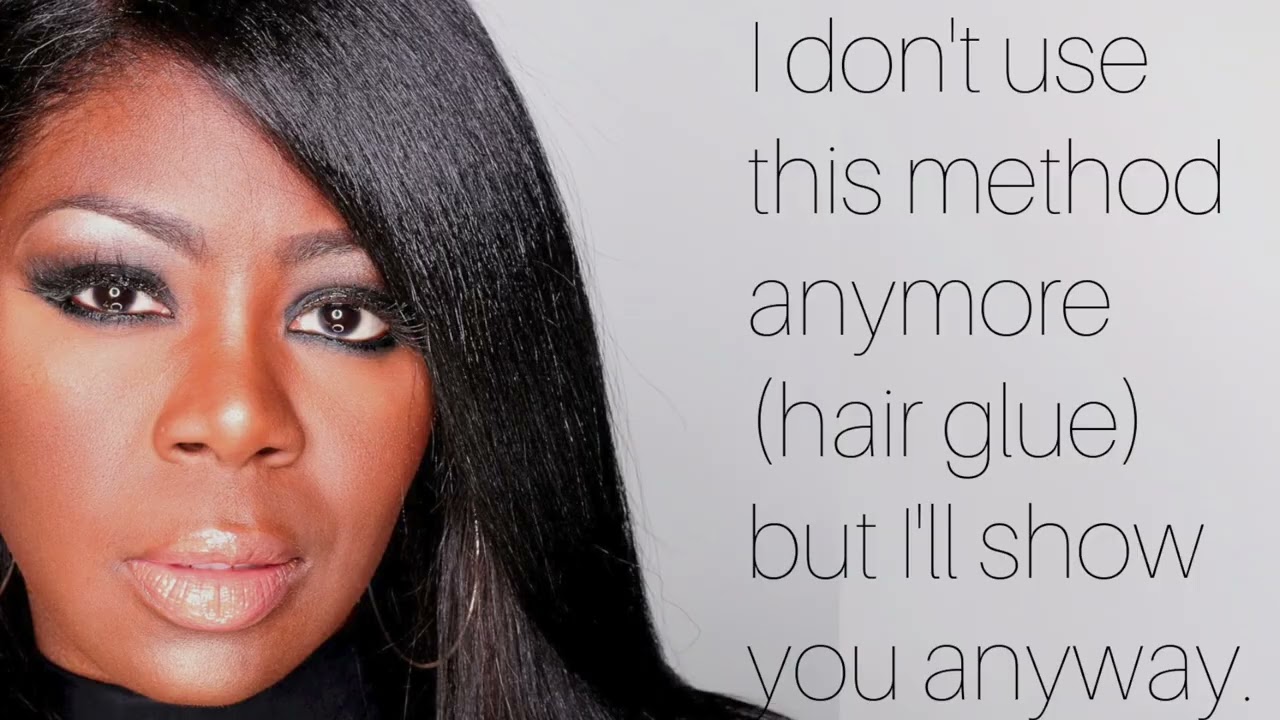 How I made Hair extensions out of my own SHED hair. Alopecia/hair loss/balding