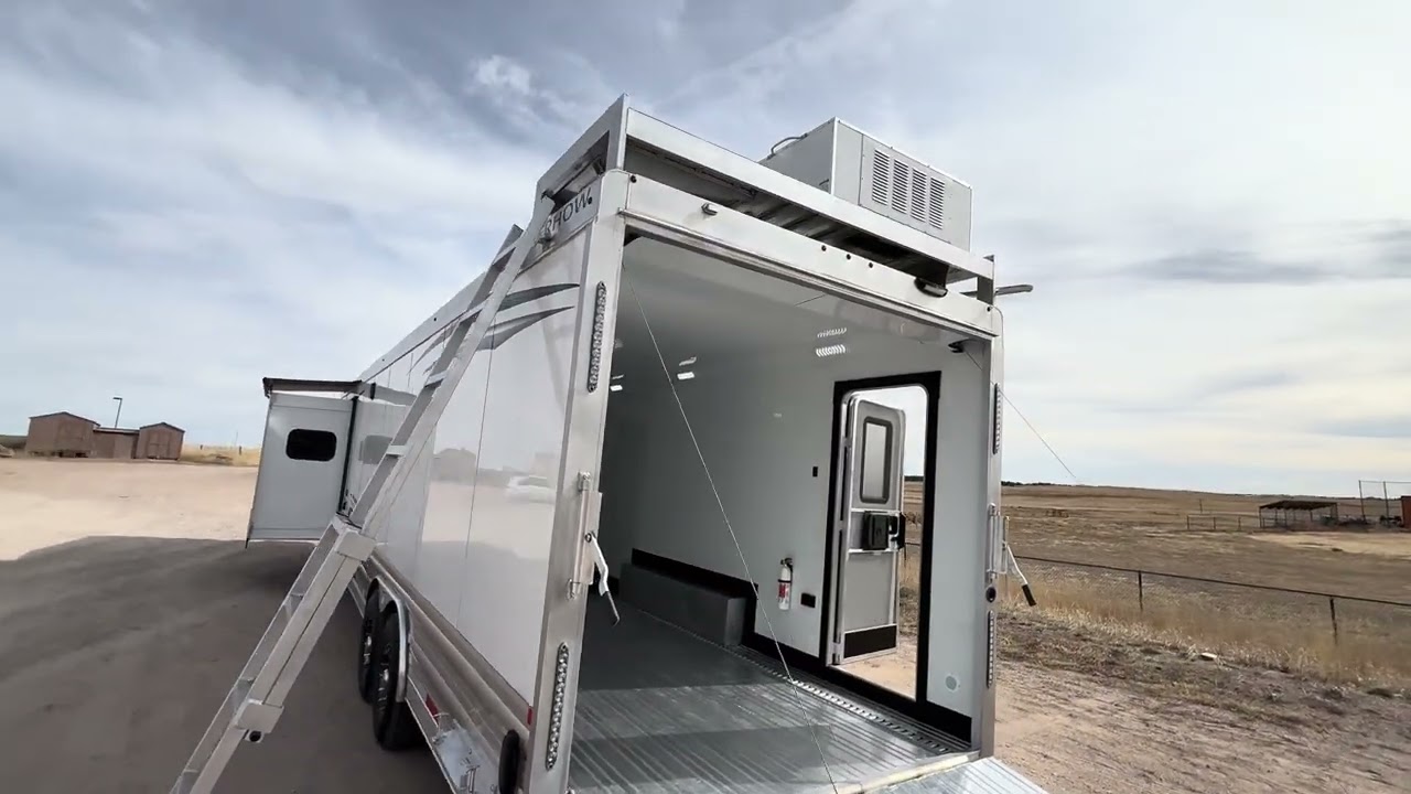 2026 Merhow Trailers 15’6” LQ  20’ Garage with Generator
