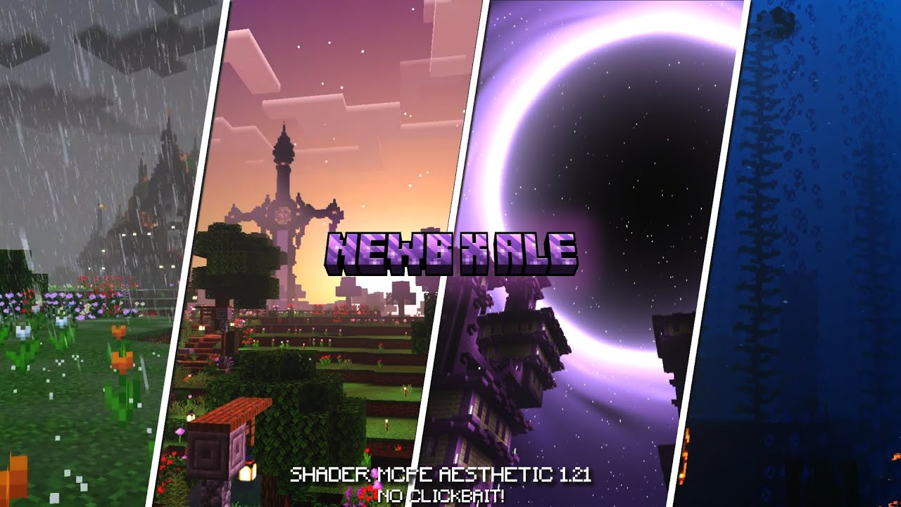 SHADER MCPE RINGAN 1.21 || NEWB SHADERS || NEWB X ALE || SHADER MCPE 1.21