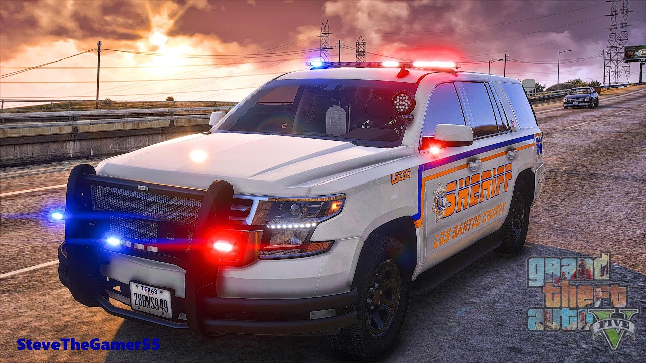 GTA 5 Sheriff in the City Patrol|| GTA 5 Mod Lspdfr|| #lspdfr #stevethegamer55