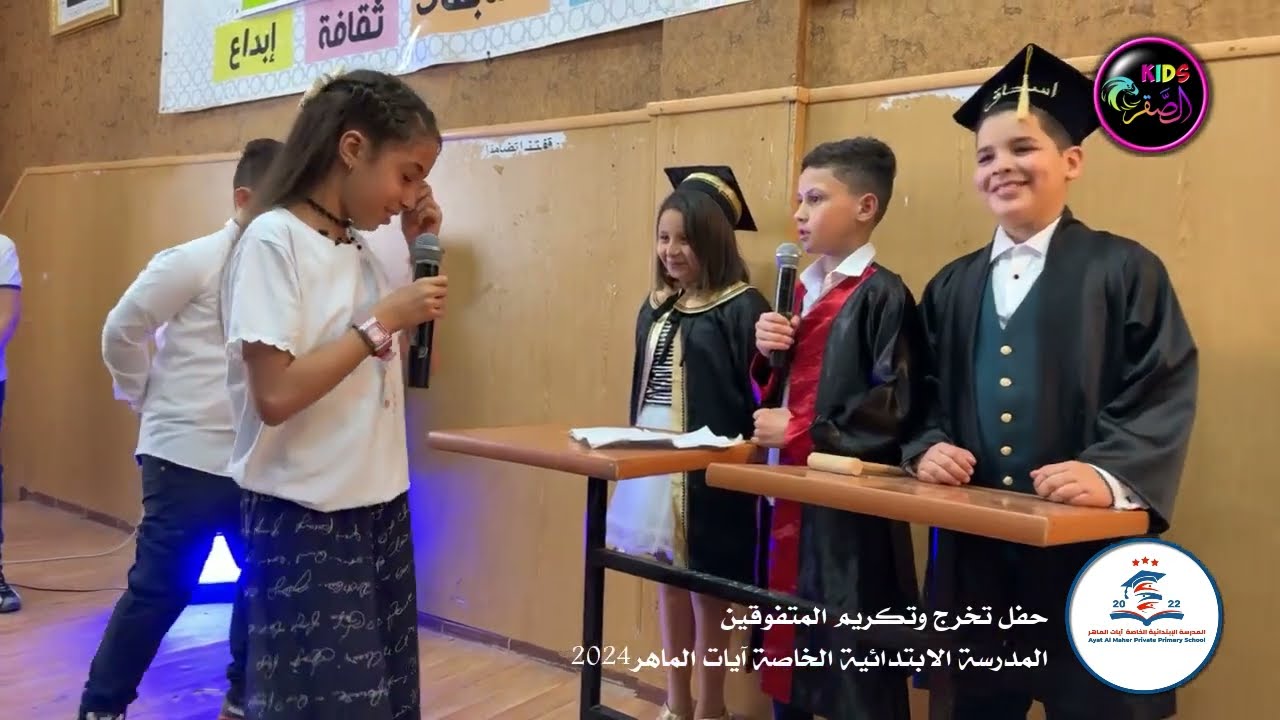 مسرحية محكمة الافعال الخمسة - حفل تخرج المتفوقين المدرسة الابتدائية الخاصة آيات الماهر 2024