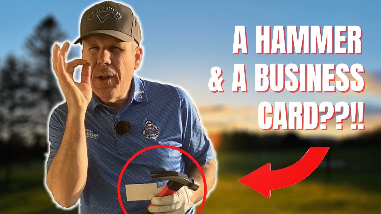PUMMEL THE GOLF BALL WITH THIS SIMPLE VISUAL!  Irons-hybrids and DRIVER!