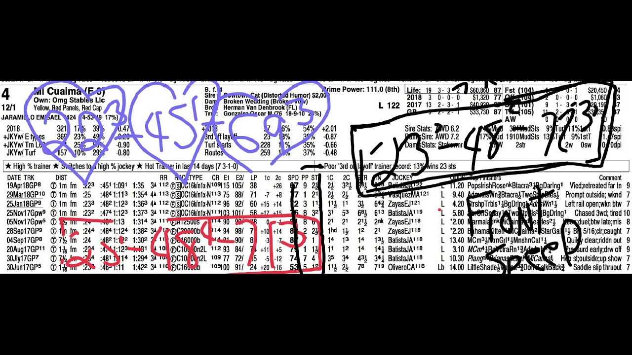 handicapping lone speed
