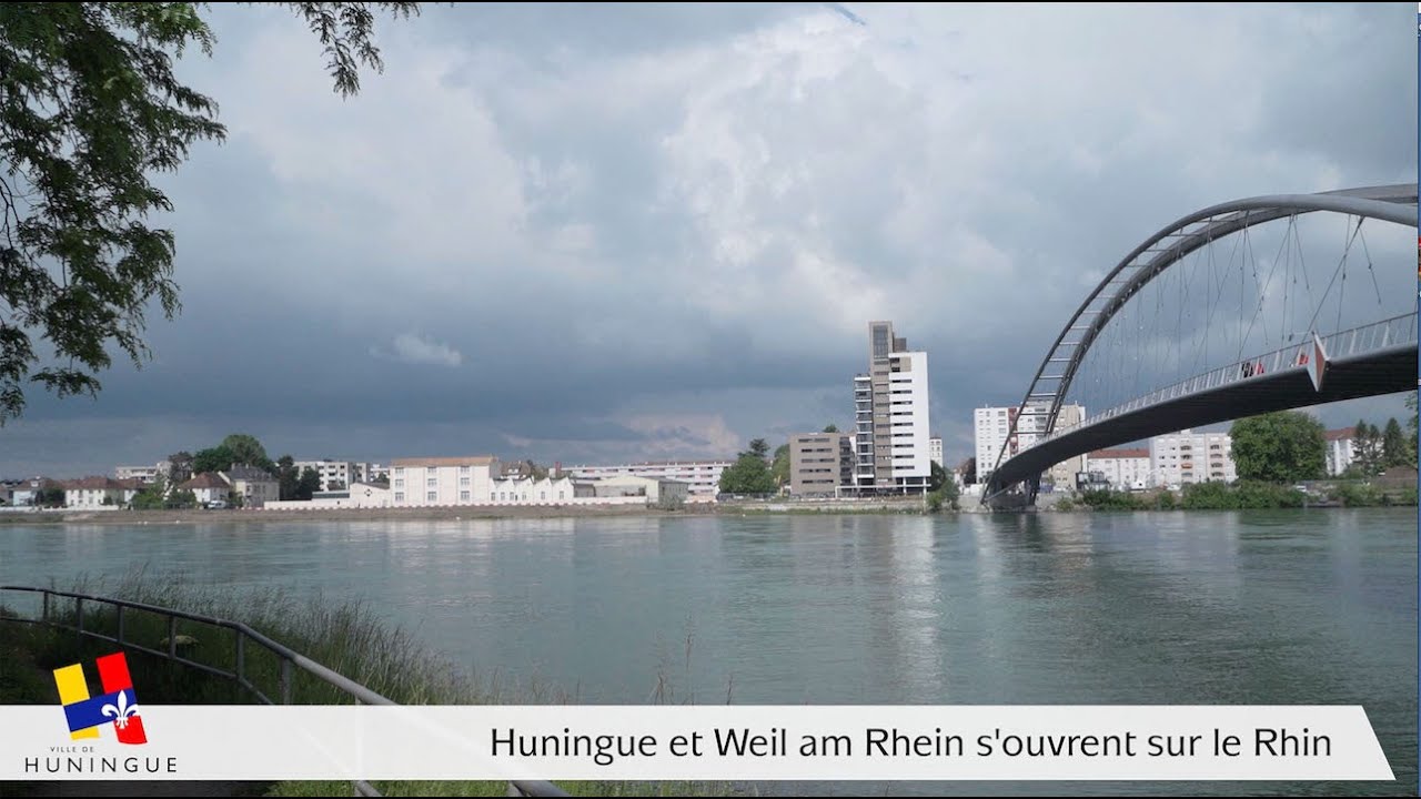 Huningue et Weil am Rhein s'ouvrent sur le Rhin / Projet Vis-à-Vis