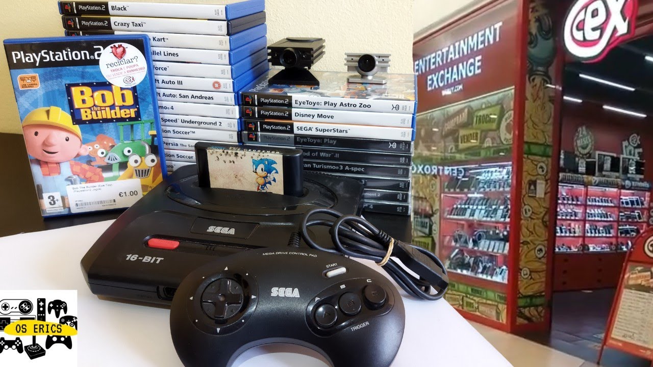 Caçada Gamer em Portugal - Jogos de #ps2 (eye toy), item de #megadrive