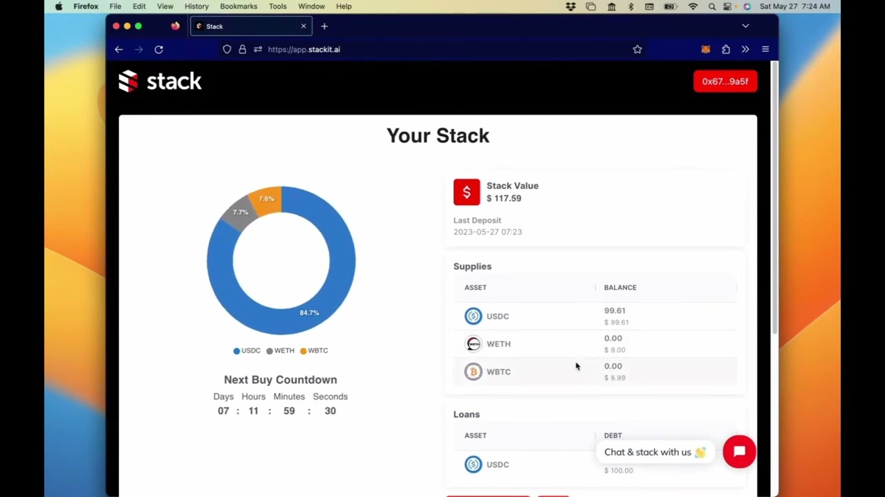 Stack demo walk through v1.0