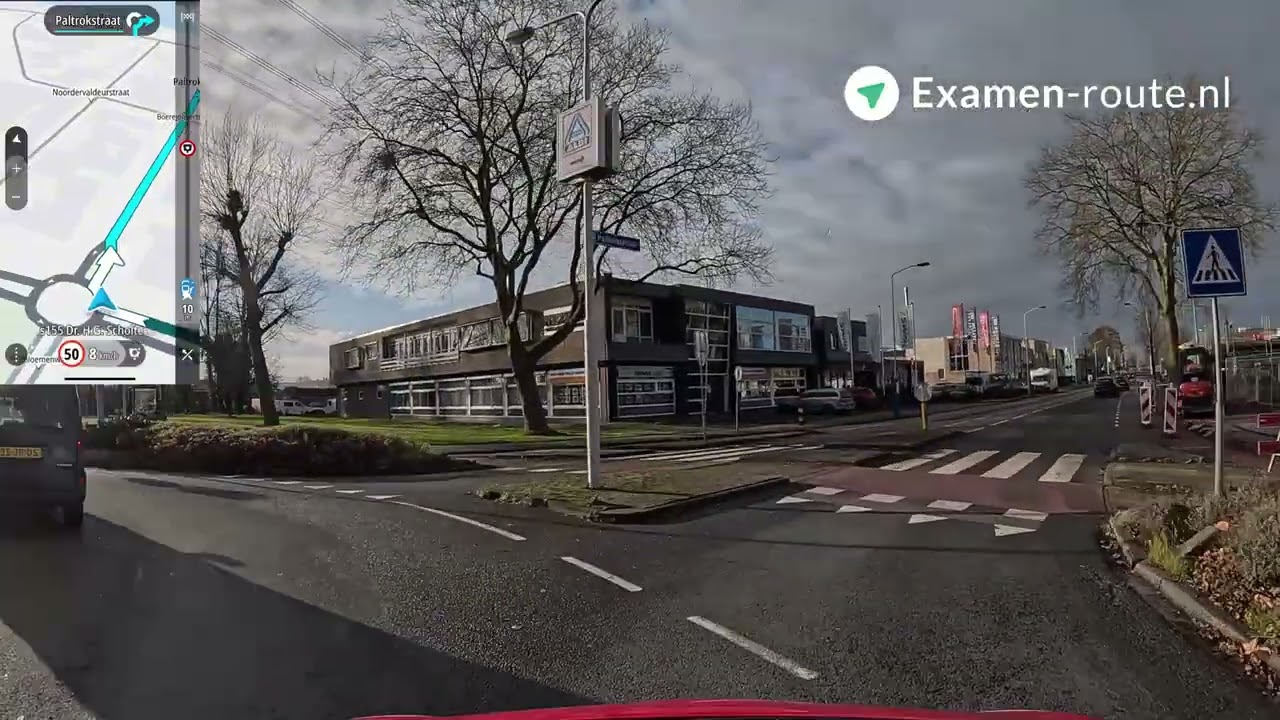 Zaandam Zuid West - CBR Examenroute