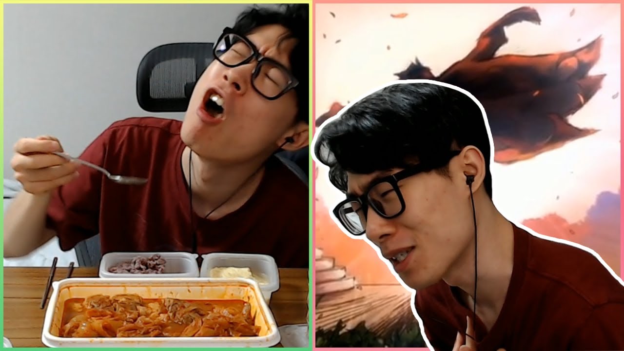 김치찜 먹방과 함께하는 애니 이야기