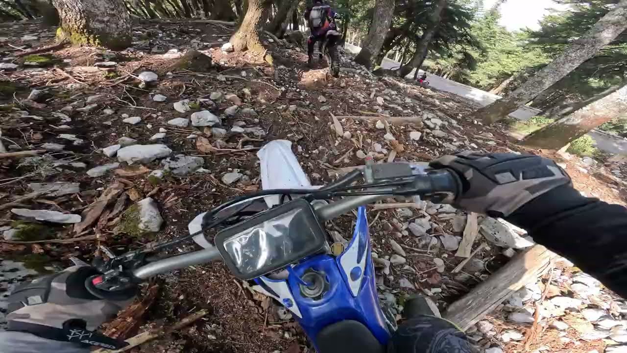 New enduro riders on the frist enduro trails #endurolife #kefalonia
