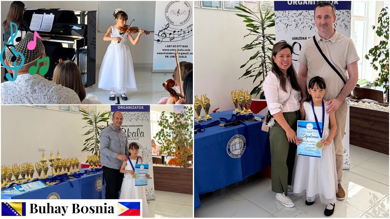 Još jedno zlato na novom takmicenju u violini | Gold again for another violin competition