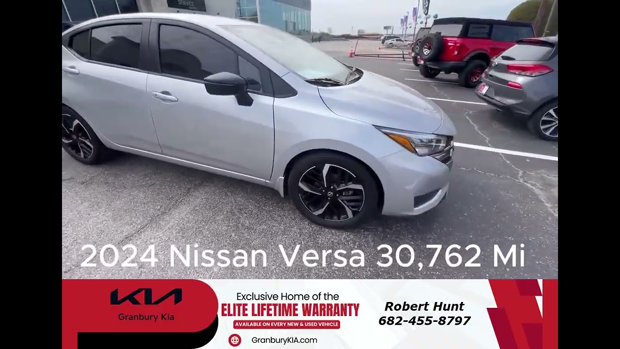 2024 Nissan Versa Low Miles!