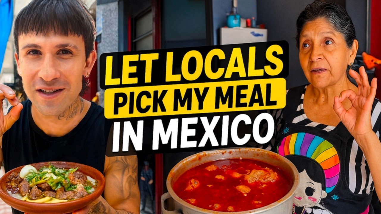 I Let Locals Pick My Meals in Mexico 🇲🇽 - Guadalajara Food Tour