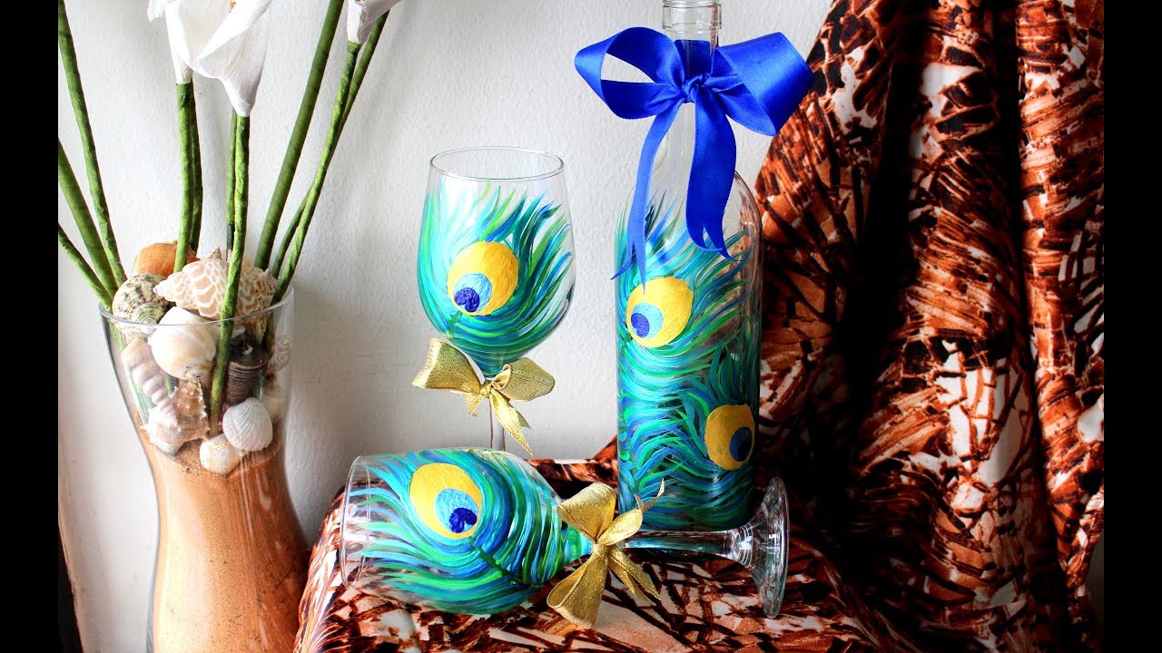 WINE GLASS PAINTING FOR BEGINNERS
